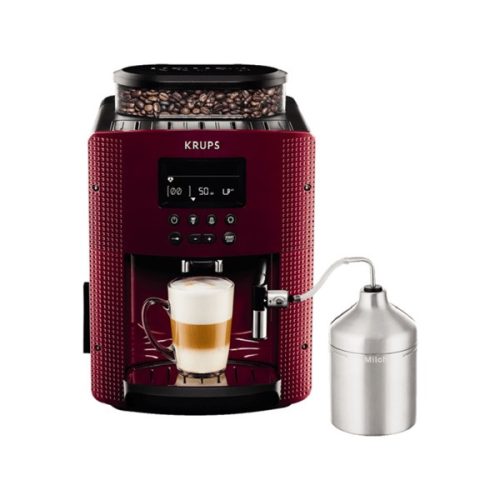 Krups EA816570 Essential piros automata eszpresszó kávéfőző