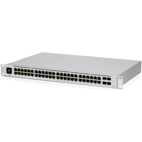 Ubiquiti UniFi USW-48-POE Gen2 48port GbE LAN 32x PoE+ 4xGbE SFP port L2 menedzselhető switch